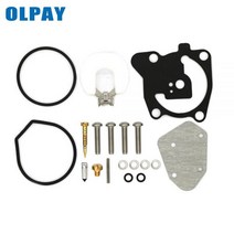 호환용 66T-W0093-00 야마하 Parsun Powertec 40HP 선외 엔진 용 기화기 수리 키트 66T-W0093, 보트 요트 호환 상품명 호환