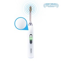 [Emmi-dent] 에미덴트 메탈릭 전동 칫솔 초음파 전동 칫솔, 화이트