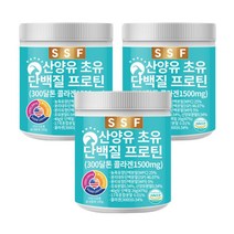 순수식품 산양유 초유 단백질 프로틴 280g 3통