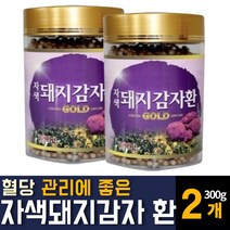 자색 돼지감자환 100% 국내산 되지감쟈 혈당관리 추천, 300g 2개