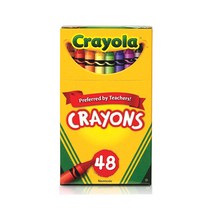 [알파] [크레욜라] 일반크레용 48색, 옵션없음:[6033650]옵션없음