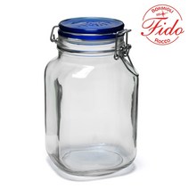 2000ML 잼통 밀폐용기 유리 보관용기 냉동실 보관통 분쇄 원두 커피 보관 콜드브루병