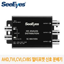 1입력 4출력 멀티포맷 신호 영상 분배기 SC-MA1VDA