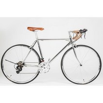 METTLER/Meller 자전거 고탄소강 700C 로드바이크, 은 도금 14단 표준