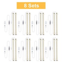 스마트팜 수경 재배기 채소 식물공장 phytolamp for plant 램프 법 led, 8세트, 에게