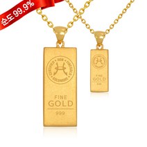 골드모아 순금 골드바 목걸이 22.5g 24K 여자