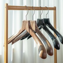 국내생산 자국방지 논슬립 바지걸이 옷걸이 모음, 자켓걸이 브라운 10개