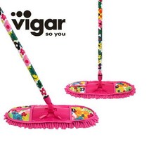 포커시스 AK분당점 포커시스 Vigar 비가 타원형 극세사 대걸레_워터컬러 / VIG-6246