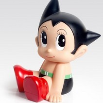 아톰 저금통 피규어 14cm