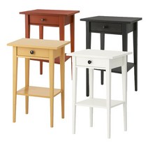 이케아 HEMNES 침대협탁, 블랙브라운_601.815.21