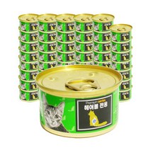 런치 골드 프리미엄 헤어볼 전용 캔 80g x 48개, 단품, 단품