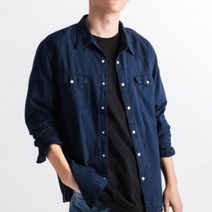 [리바이스] 남성 바스토우 웨스턴 슬림 셔츠(86618-0005)