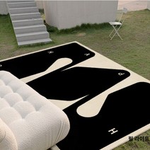 심플 모던 라이프 인테리어 러그 북유럽 사계절 포근한 스타일 침대 포인트 카페트