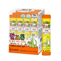 어린이 비타민 조아제약 잘크톤 더활력씩씩 사르륵 30포 키즈 유아 멀티비타민, 60g, 1개