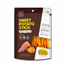 브리더랩 호박 고구마 스틱 300g 강아지 간식, 단품, 단품