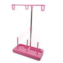 3구 실걸이 실패걸이 실패꽂이 가정용 미싱 실스탠드 3구 (제스트)_973EA, 분홍