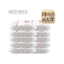 마더케이 프리미엄 레이온 건티슈 신생아용, 10팩, 15매입, 15매입