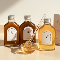 꿀선물세트 꿀답례품 천연벌꿀 아카시아 밤 꿀 160g -인증, 밤꿀