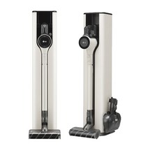 LG 코드제로 A9S 오브제컬렉션 올인원타워 물걸레 무선청소기 배터리2개 카밍베이지