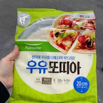 풀무원 우유 또띠아 225g, 아이스팩 포장
