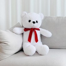 [인기 생일선물] 국내생산_70cm 해피 애착 곰인형(아이보리/화이트) 생일선물/애착인형/어린이선물/학교선물/유치원선물/bigbear/dolls, 1.해피곰 화이트