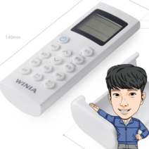 정품 대우 위니아 벽걸이에어컨리모컨21 리모콘 WRV07GWVG, WRV07GWVG 1ea