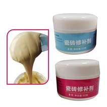 세라믹 타일 수리 에이전트 샤워 유리 섬유 욕조 대리석 인공 돌 화장실 세면대 홈 도구, 04 Light yellow, 04 Light yellow