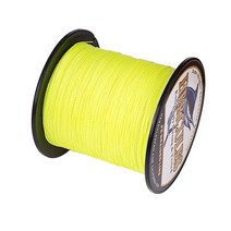 헤라클레스 낚시 라인 4 가닥 300M PE 꼰 와이어 Pesca 멀티 필라멘트 6-100LB 바다 바닷물 잉어 낚시 코드, 08 Fluorescent Yellow_11 8.0