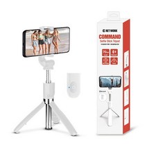CPMY_무선 블루투스 셀카봉 삼각대 1세대, ITS-BR1(화이트)