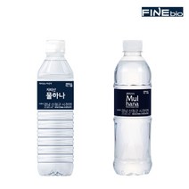 지리산물하나 생수 500ml 20개 40개 60개