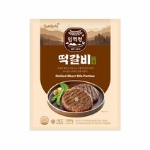 삼양 모닝하임 임꺽정 떡갈비 산적 1.2kg (대용량) 1박스(8개입), 단품, 단품