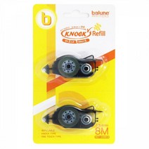바르네 노크식 풀테이프 리필 BGT-2088R 8.4mmx8M, 본상품, 본상품
