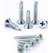 직결 피스 고정 나사 스크류 접시 머리 십자 나사, 8X38mm
