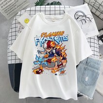 옴니뷰 Anime T-shirt men Graphic Cartoon Titan Attack Shingeki No Kyojin 티셔츠 하라주쿠 오버사이즈, 01 S9197-White_01 XS