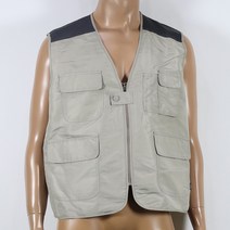 ITR-v14 폴리조끼 투톤미색 스텝조끼 초경량조끼, L