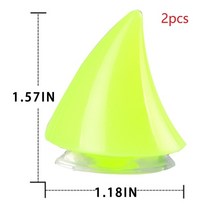 소두 루비 경량 자동차 오토바이 헬멧 악마 뿔 귀여운 고양이 귀 장식 모토크로스 풀 페이스 오프로드, 10 2pcs Green S