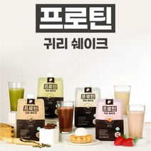 [논앤밭위드]프로틴귀리쉐이크 단백질 하루식사 4가지맛 1회분포장 다이어트 * 20회분, 초코