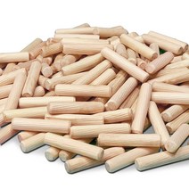 헬로요니 목다보 나무못 목봉 목심 도웰핀 목공재료, (500개입 할인가) 10x100mm