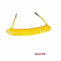 쌍마 우레탄 코일호스 8x5x7.5M 에어작업용 커플러, 색상:[색상]본상품