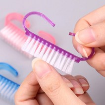 피케이몰 5+5 네일아트 가루털이 브러쉬 네일 샌딩 솔, 퍼플, 5+5개