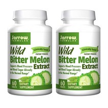 자로우 포뮬러스 야생 비터 멜론 추출물 60정 2팩 Jarrow Formulas Wild Bitter Melon, 2통