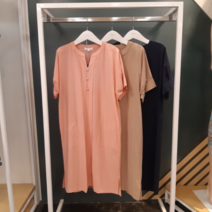 [르샵] NC02 소매볼륨넥라인트임앞턱원피스 LK4OP550A