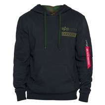 로스앤젤레스 다저스 알파인더스트리 풀오버 후드티- Black/Olive/카모