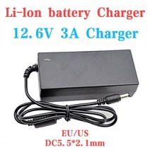 전기차 충전기 젠더 12.6V 3A 12V 리튬 배터리 18650 21700 스쿠터 전기 자전거 3S 이온 eu/us, 미국, China