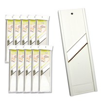 MS리빙코리아 OPP뉴채칼-10개묶음 채썰기 채칼