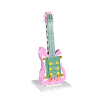 나노블럭 핑크일렉기타, 미니블럭, 핑크일렉기타(00942LI)