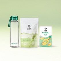 오설록 웰컴키트Ver.11찬물녹차+콤부차+보틀+미니웨하스2개, 1) 찬물녹차_3) 애플파인