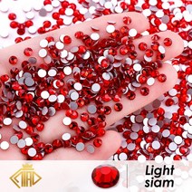 네일 비트 젤 제거 브러시 매니큐어 SS4-SS30 다채로운 비 핫픽스 Rhinestones 반짝이 크리스탈 접착제 Strass 다이아몬드 라인 석 의류 아트 장식에 대 한, 2.Light siam - SS5-1440pcs, 1440개