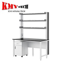 철재 시약대형 벽면실험대 LSS-3218 실험실 테이블