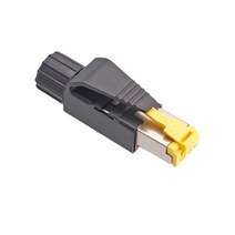 2pcs Profinet 네트워크 4 핀 rj45 커넥터 산업용 이더넷 RJ45 Cat5eCat6 조명 제어 시스템, 01 RJ45 Connector_01 4 Pin